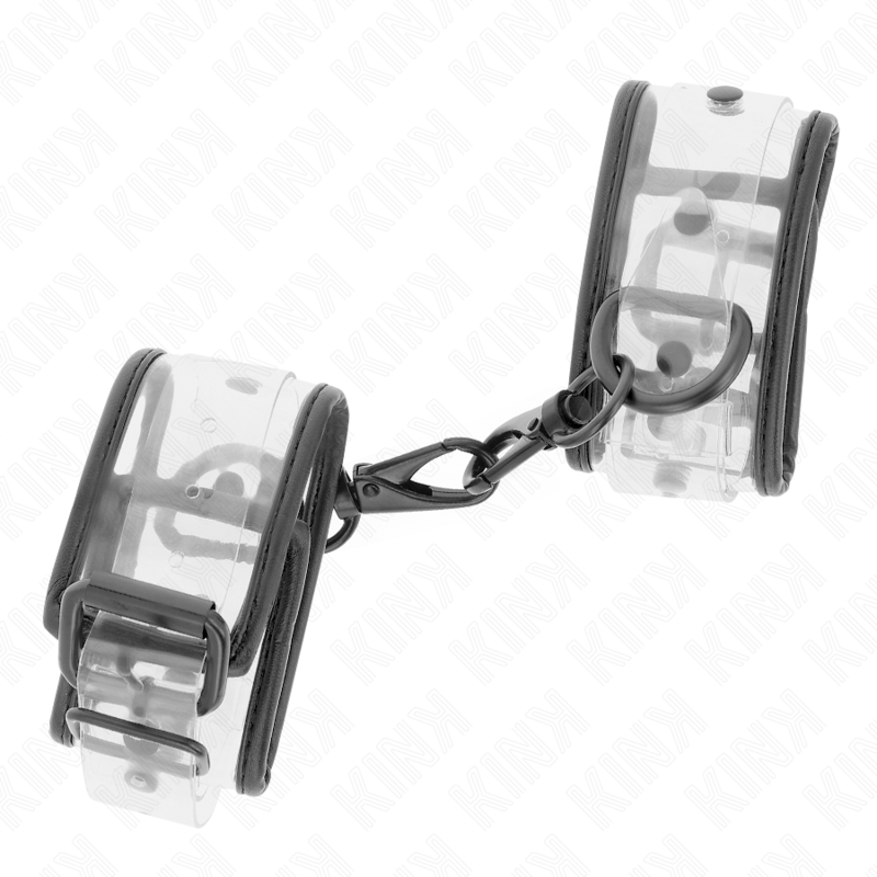 KINK - TRANSPARENT HANDGELENKMANSCHETTEN VERSTELLBAR 18-30 CM X 5,5 CM – Bild 3