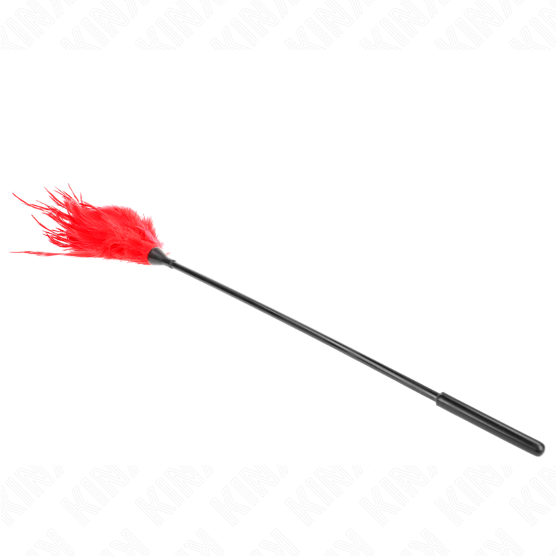 KINK - MEHRERE ROTE KITZELFEDERN 45 CM – Bild 3