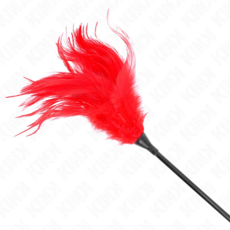 KINK - MEHRERE ROTE KITZELFEDERN 45 CM – Bild 5