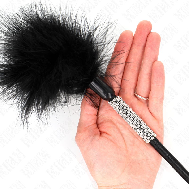 KINK - TICKLE FEDERN MIT STRASS-GRIFF 50 CM – Bild 3