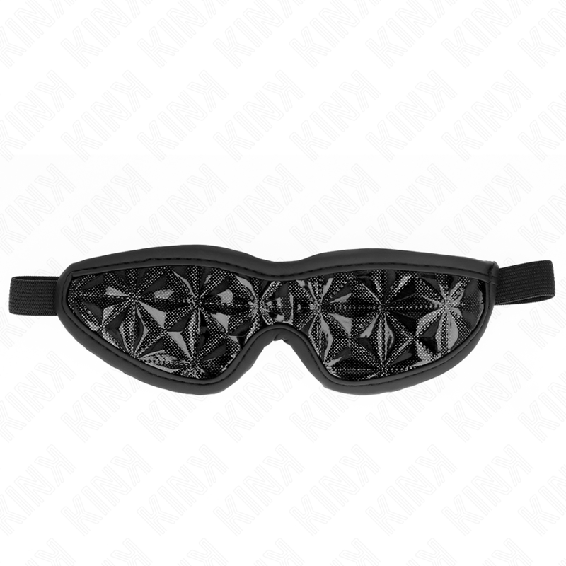 KINK - SCHWARZES STIRNBAND MIT RAUTENMUSTER 20,5 x 6 CM – Bild 2