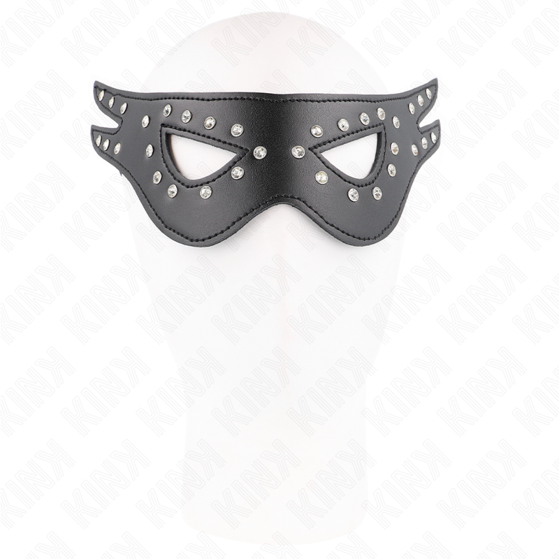 KINK - SEXY KUNSTLEDERMASKE MODELL 2 27 x 13 CM – Bild 3