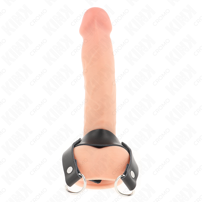KINK - PENISRING MIT "D" FÖRMIGEN RINGEN 18,5 X 3,3 CM – Bild 3