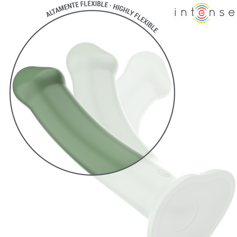 INTENSE - BECCA VIBRATOR MIT SAUGNAPF 10 VIBRATIONEN GRÜNE FERNBEDIENUNG – Bild 5