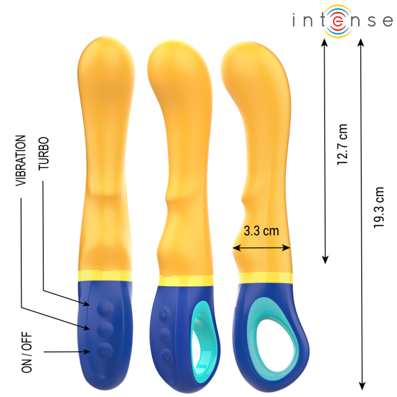 INTENSIV SHAGGY GELBER G-SPOT-VIBRATOR – Bild 2