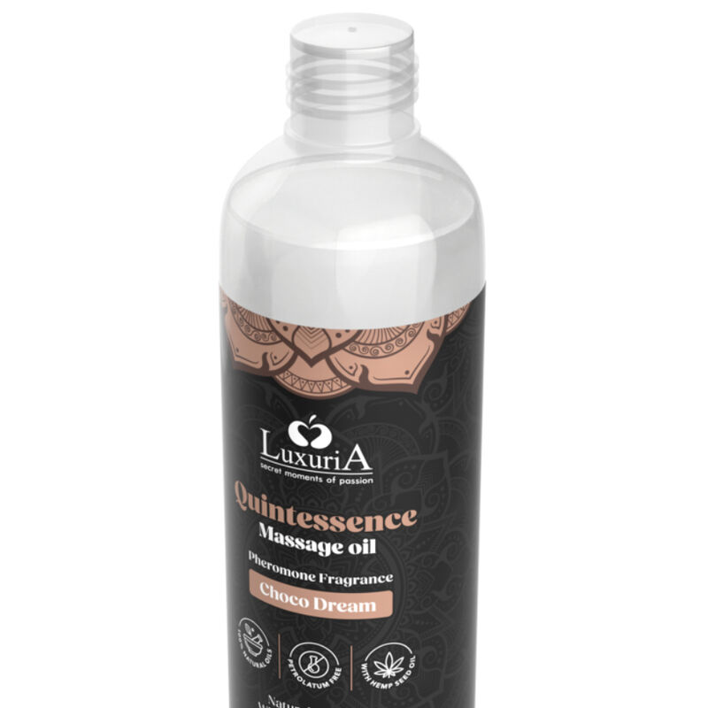 INTIMATELINE LUXURIA - MASSAGEÖL SCHOKOLADE 150 ML – Bild 2