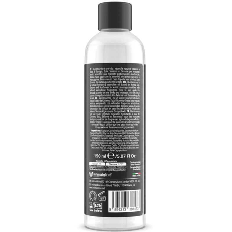 INTIMATELINE LUXURIA - MASSAGEÖL BEERE 150 ML – Bild 3