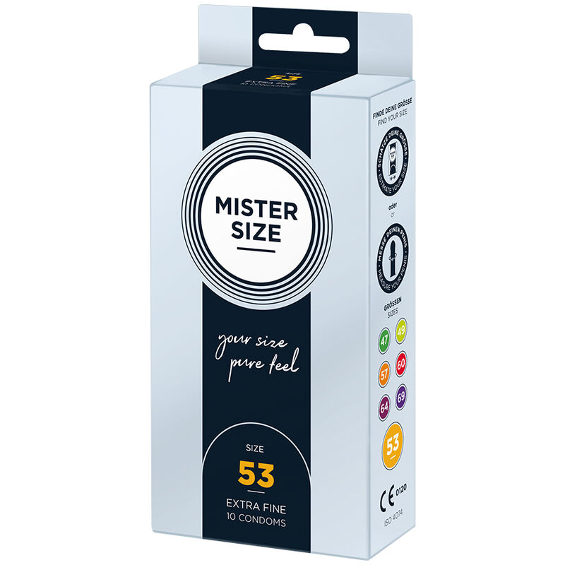 MISTER SIZE - KONDOMGRÖSSE M 53 MM (10 EINHEITEN) – Bild 2