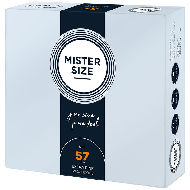 MISTER SIZE - KONDOMGRÖSSE L 57 MM (36 EINHEITEN) – Bild 2
