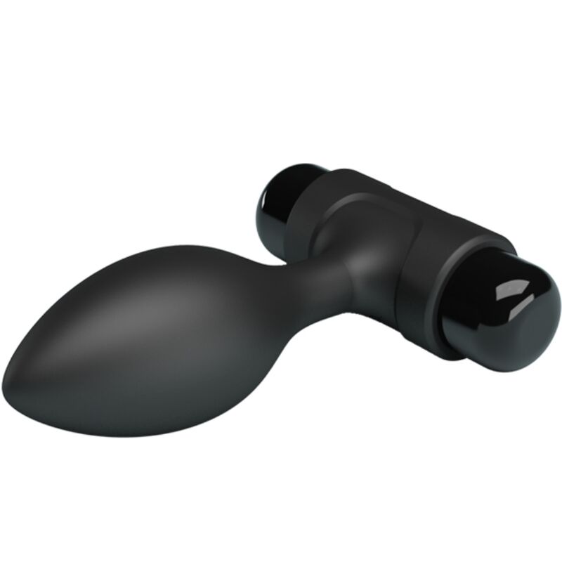 PRETTY LOVE - VIBRA BUTT 10 VIBRATIONEN ANALSTECKER SCHWARZ – Bild 3