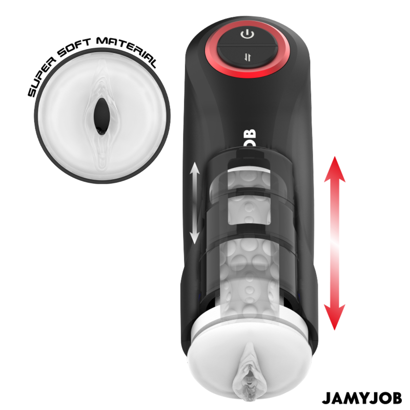 JAMYJOB - AUTOMATISCHER VAGINA-MASTURBATOR MIT GRAVITY-FUNKTION, 5 SAUGMODI – Bild 2