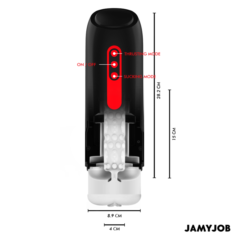 JAMYJOB - PHANTOM AUTOMATISCHER VAGINA-MASTURBATOR 5 SAUG- UND STOSSMODI – Bild 4
