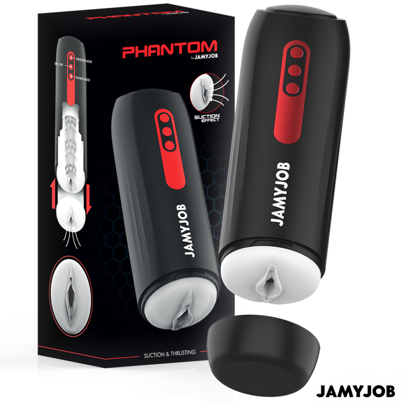 JAMYJOB - PHANTOM AUTOMATISCHER VAGINA-MASTURBATOR 5 SAUG- UND STOSSMODI – Bild 2
