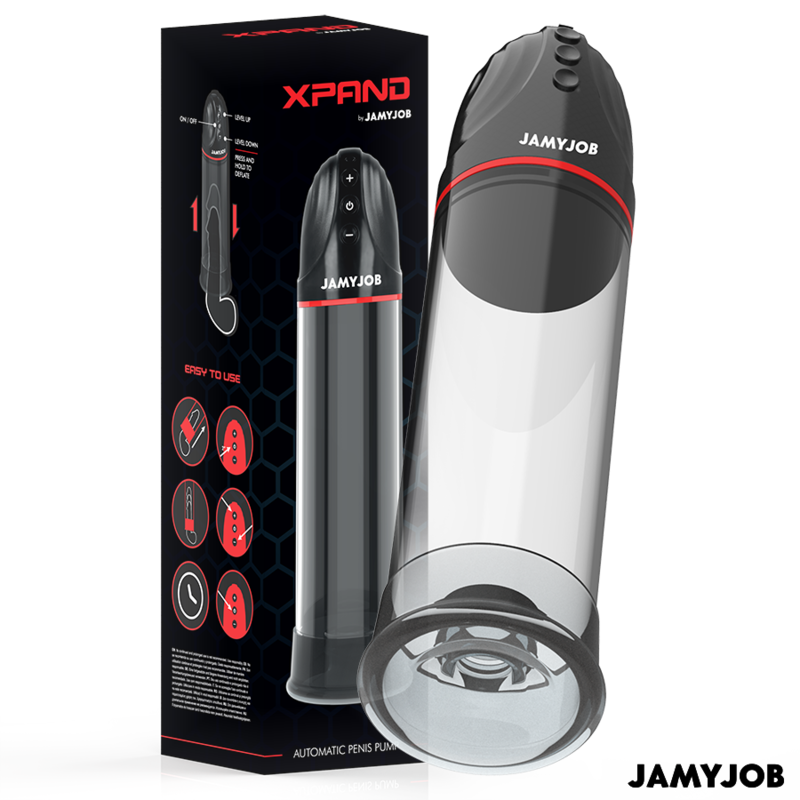 JAMYJOB - XPAND AUTOMATISCHE PUMPE 3 SAUGSTUFEN GRAU – Bild 2