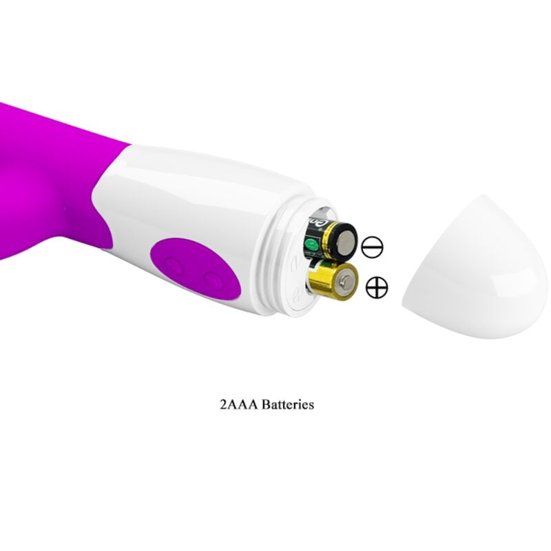 PRETTY LOVE - CENTAUR VIBRATOR RABBIT 30 VIBRATIONSMODI LILA – Bild 5