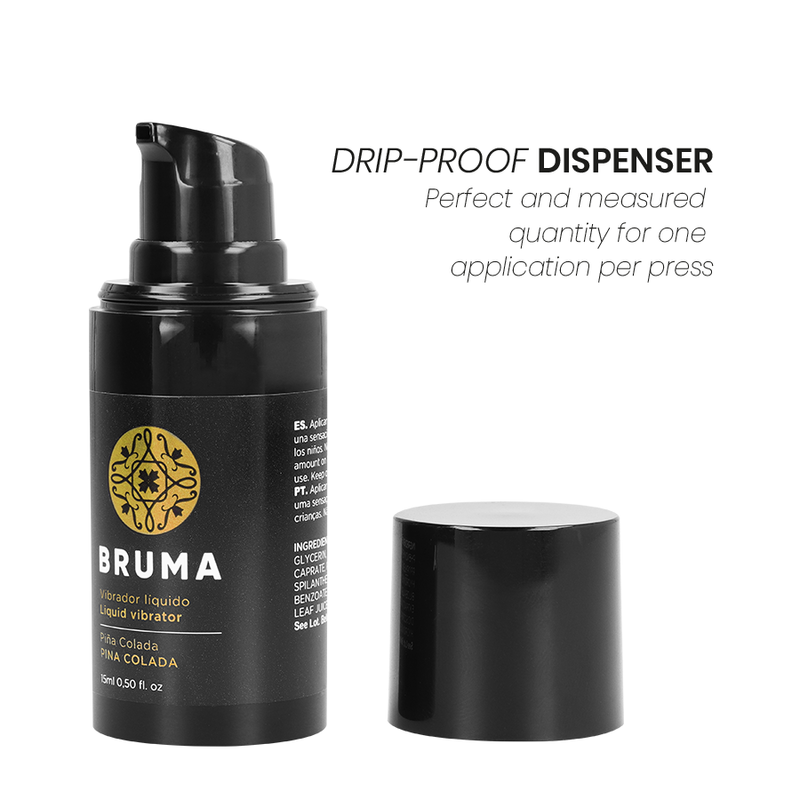 BRUMA - FLÜSSIGER VIBRATOR ULTRA GLEITEND PINA COLADA 15 ML – Bild 4