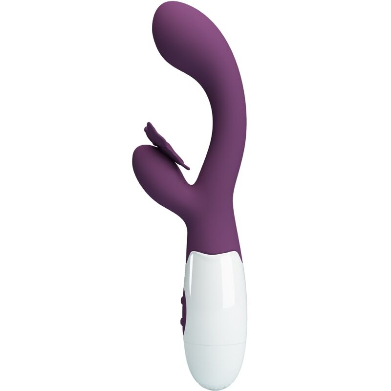 PRETTY LOVE - BUTTERFLY KISS RABBIT VIBRATOR G-SPOT STIMULATOR LILA – Bild 2