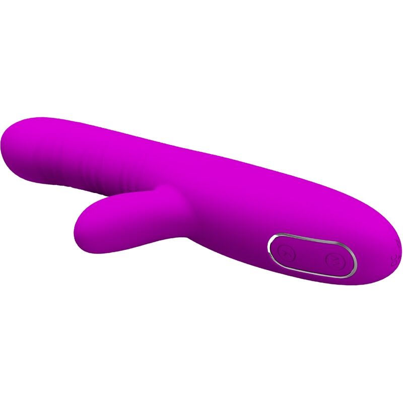 PRETTY LOVE - ANGELIQUE MULTIFUNKTIONSVIBRATOR + KLITORISSTIMULATOR LILA – Bild 2