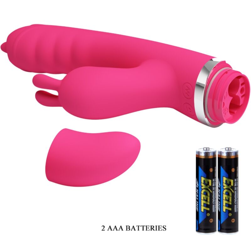PRETTY LOVE - PHOENIX MULTIFUNKTIONS-KANINCHENVIBRATOR ROSA – Bild 5