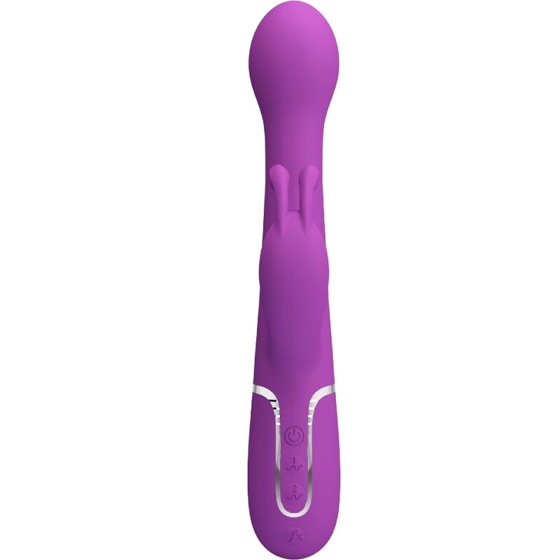 PRETTY LOVE - DEJON 3 IN 1 MULTIFUNKTIONS-RABBIT-VIBRATOR LILA – Bild 2