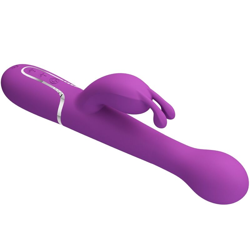 PRETTY LOVE - DEJON 3 IN 1 MULTIFUNKTIONS-RABBIT-VIBRATOR LILA – Bild 4