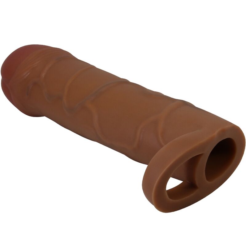 PRETTY LOVE - BUNION PENIS SLEEVE MIT 2,5 CM VERLÄNGERUNG MULATTE – Bild 2