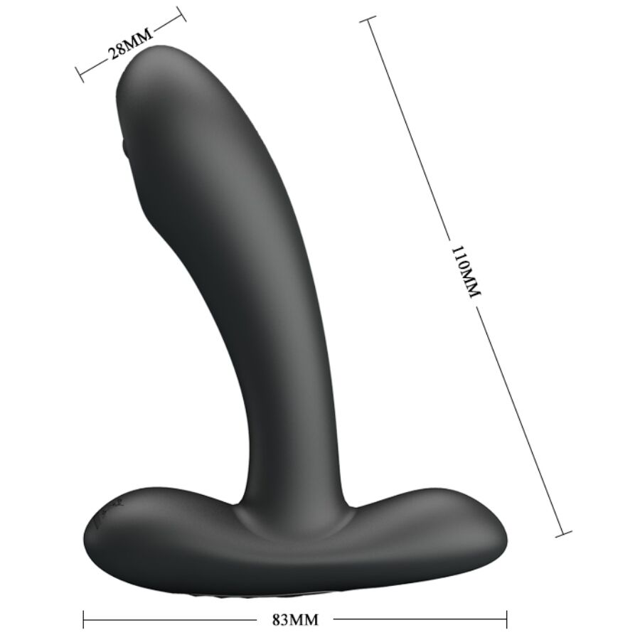 PRETTY LOVE - REMINGTON ANAL- UND VAGINAL-VIBRATIONSMASSAGER SCHWARZ – Bild 5