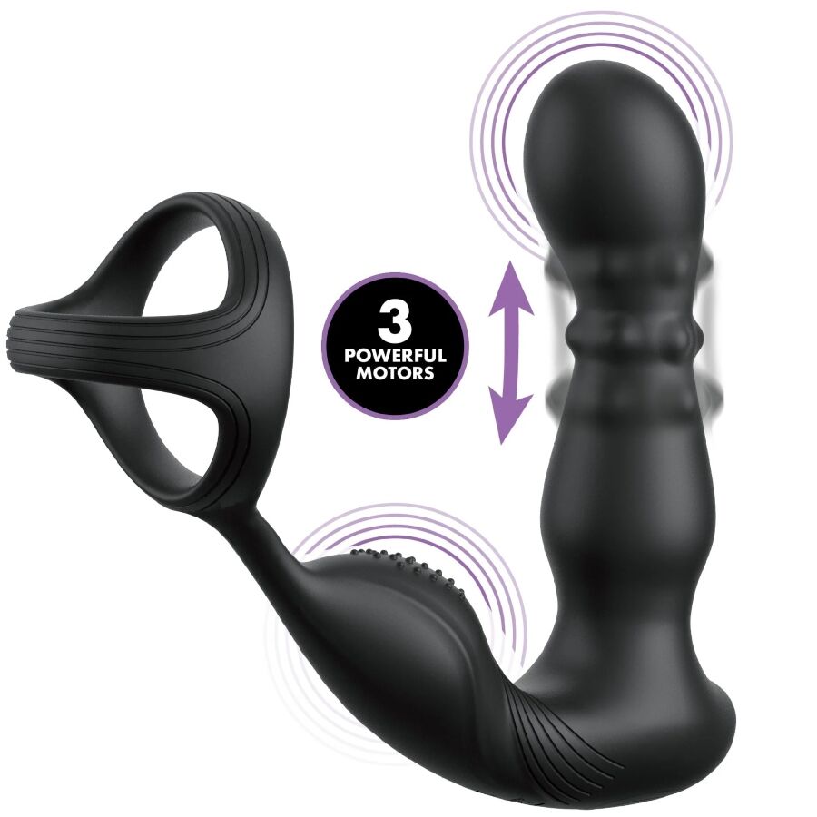 ANAL FANTASY ELITE COLLECTION  VIBRIERENDER ANALRING UND MASSAGER MIT FERNBEDIENUNG