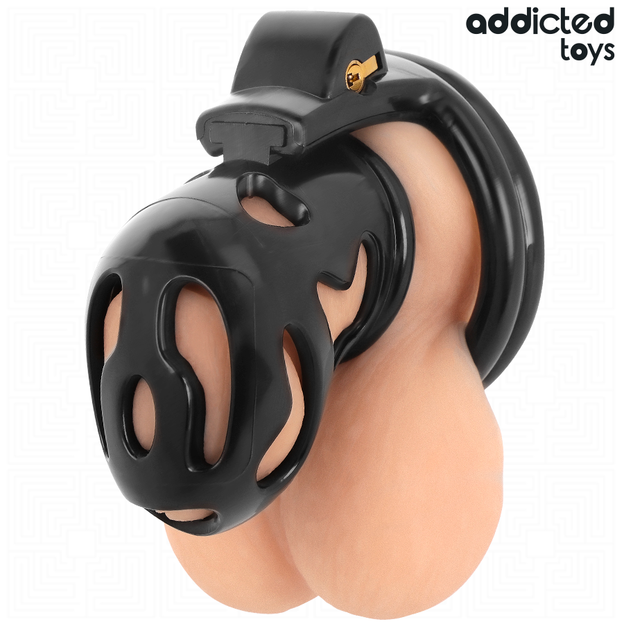 ADDICTED TOYS LOCKED - VERSIEGELTER PENISKÄFIG 8 CM – Bild 3