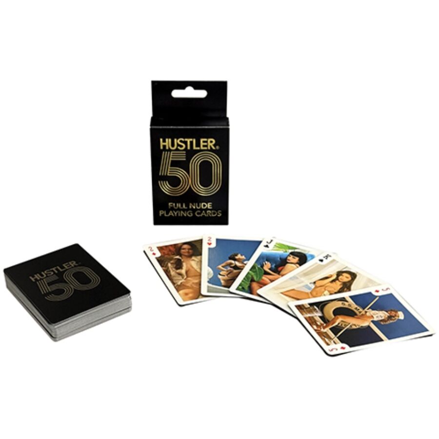 KHEPER GAMES - HUSTLER 50 VOLLSTÄNDIG NACKTE SPIELKARTEN