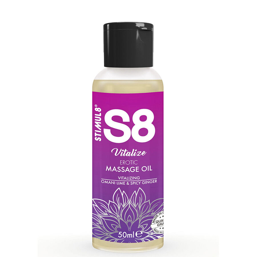 STIMUL8 - S8 MASSAGEÖL BOX 3 X 50 ML – Bild 3