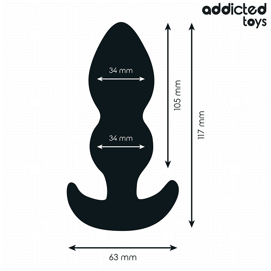 ADDICTED TOYS - ANALSTECKER GRÖSSE L 11,7 CM – Bild 4