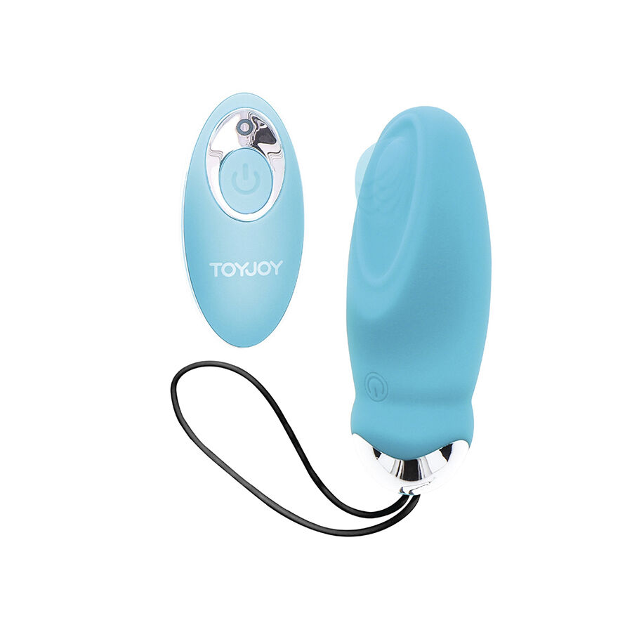 TOYJOY - HAPPINESS IM SO EGGCITED VIBRATOR FERNBEDIENUNG BLAU – Bild 5