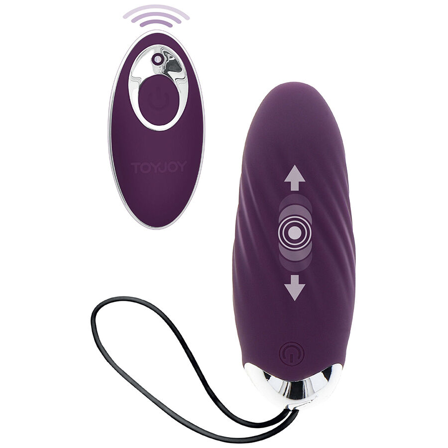 TOYJOY - HAPPINESS KNOCK KNOCK EGGSTAVAGANT VIBRATOR FERNBEDIENUNG LILA