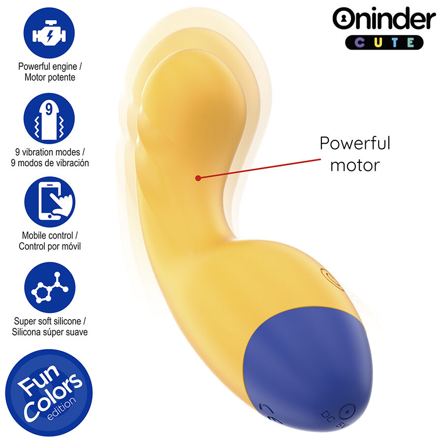ONINDER CUTE - LOVE BUDDY MASTER G-SPOT VIBRATOR - KOSTENLOSE WELTWEITE APP – Bild 4