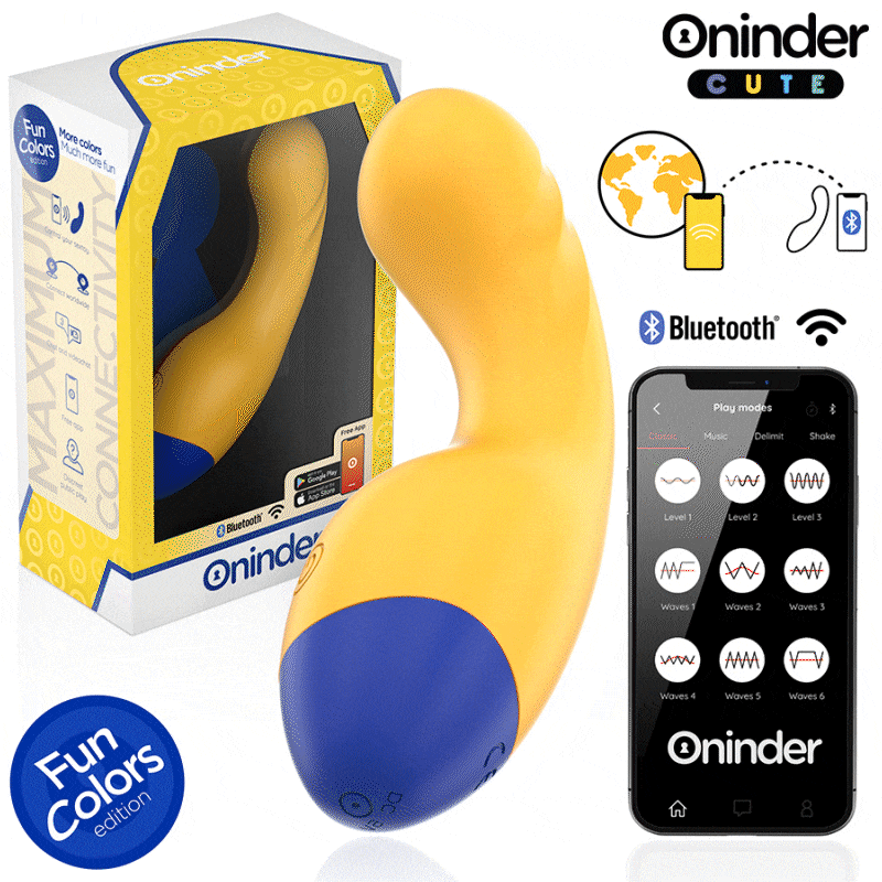 ONINDER CUTE - LOVE BUDDY MASTER G-SPOT VIBRATOR - KOSTENLOSE WELTWEITE APP – Bild 2