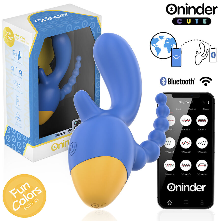 ONINDER CUTE - LOVE 3 SOME DREIFACHVIBRATOR - KOSTENLOSE WELTWEITE APP