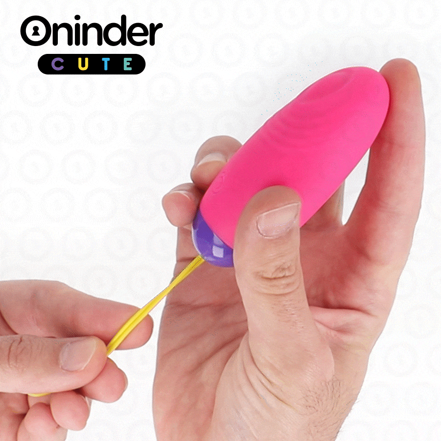 ONINDER CUTE  LIEBE, VERGNÜGEN, VIBRO-WAVE-KOPFEN MIT SILIKON-EI  KOSTENLOSE GLOBALE APP