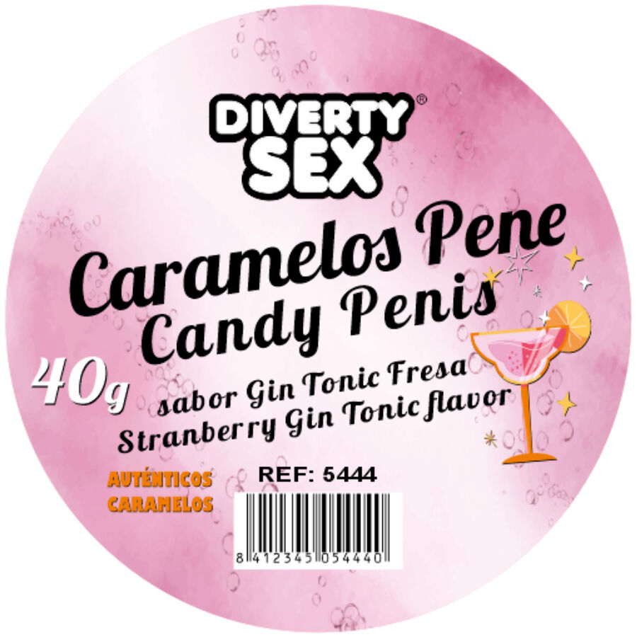 DIABLO PICANTE 20 Penisbonbons mit Gin-Tonic-Geschmack – Bild 2