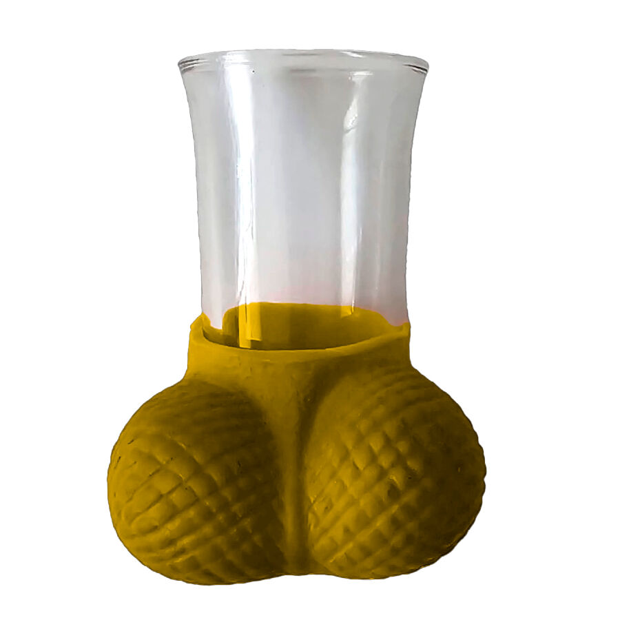 DIABLO PICANTE  GOLDENES SCHNAPSGLAS