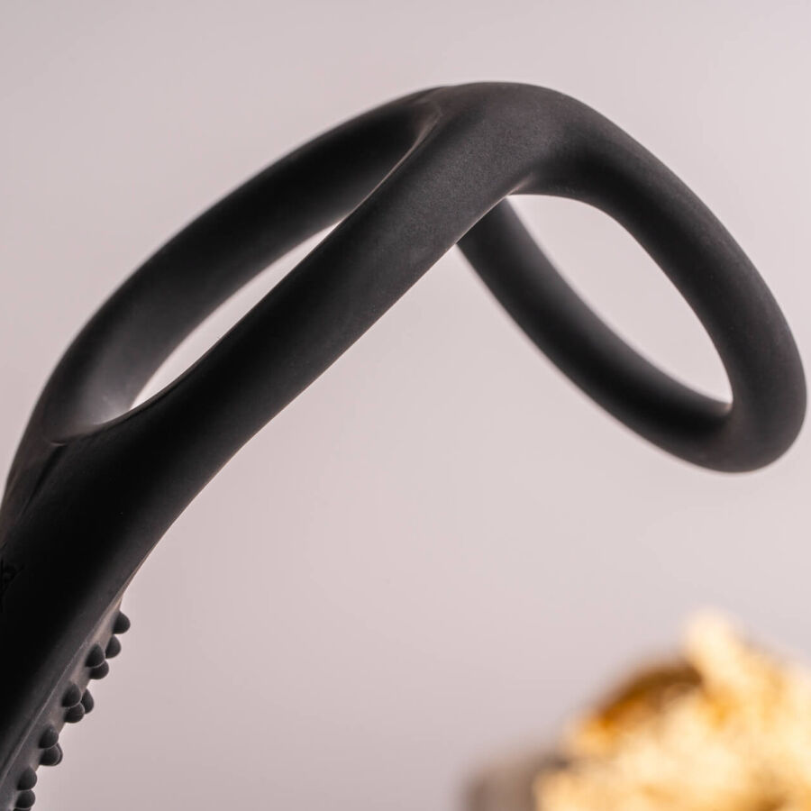 ROCKS-OFF - RO-ZEN RRO ANAL PLUG MIT VIBRIERENDEM PENISRING SCHWARZ – Bild 2