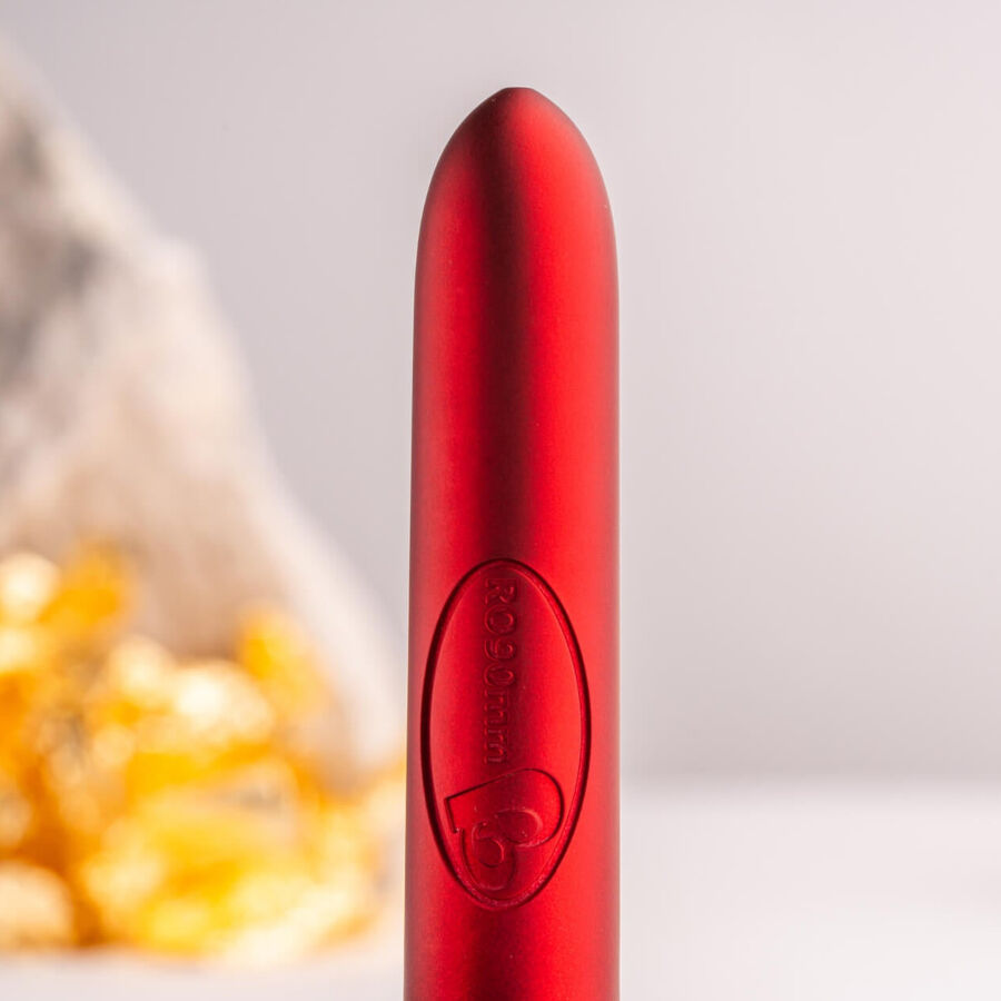 ROCKS-OFF - RO-90 SCARLET VELVET VIBRIERENDES BULLET ROT – Bild 2