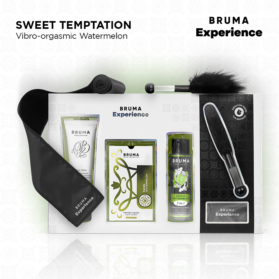 BRUMA XPERIENCE - SÜSSE VERSUCHUNG KIT VIBRO-ORGASMISCHE WASSERMELONE – Bild 2