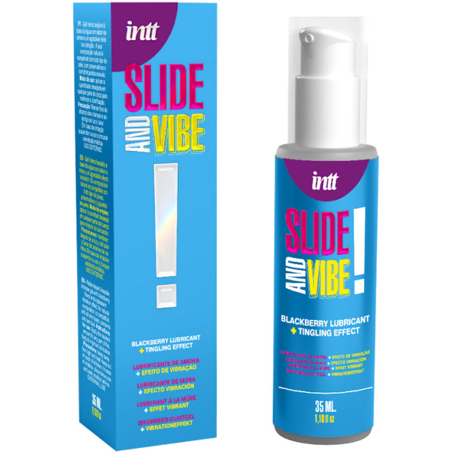 INTT RELEASES - KÜSSBARES VIBRIERENDES SCHMIERMITTEL AUF WASSERBASIS 35 ML – Bild 3