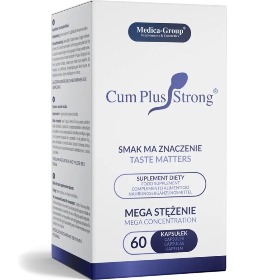 MEDICA GROUP - CUM PLUS STARKE SPERMAVERGRÖSSERUNG 60 KAPSELN – Bild 2