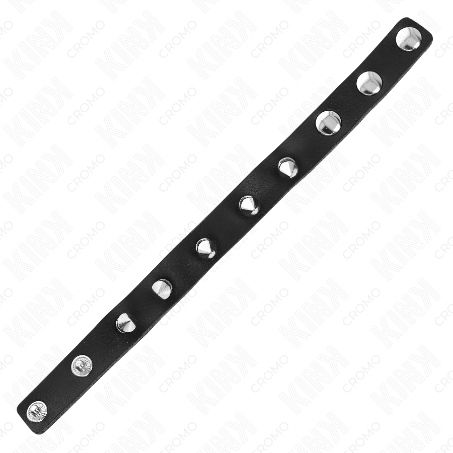 KINK - PENISRING AUS LEDER MIT SPIKES 21,5 X 1,6 CM – Bild 5