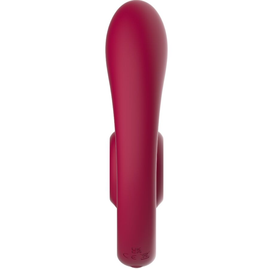 SNAIL VIBE - GIZI DUO PAARSTIMULATOR FERNBEDIENUNG BURGUND – Bild 5