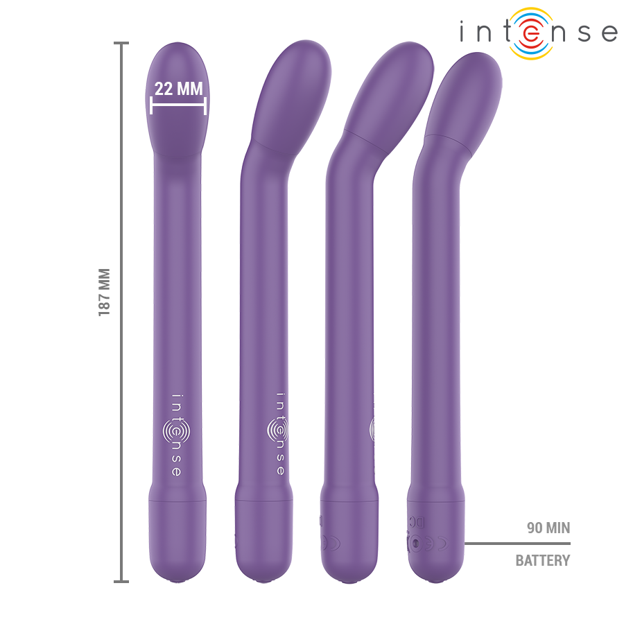 INTENSE - KARLIE WIEDERAUFLADBARER G-SPOT-STIMULATOR LILA – Bild 3