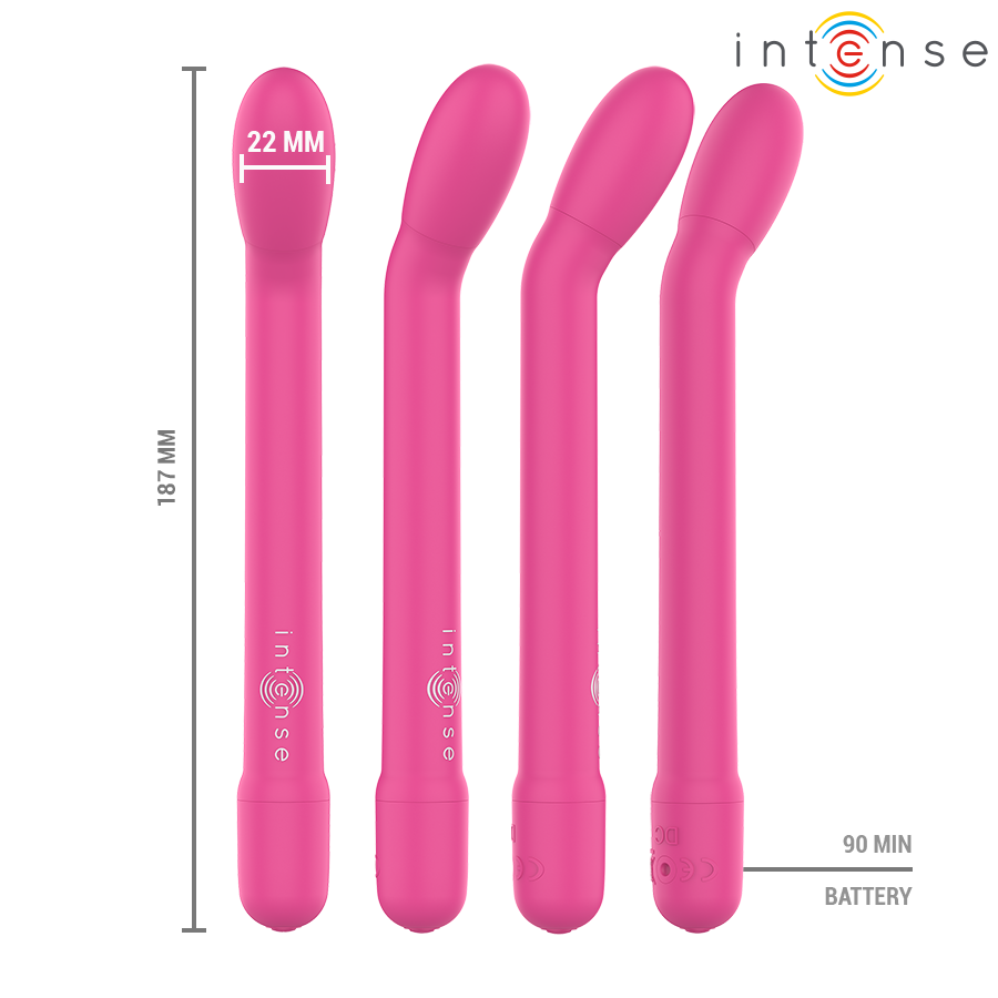 INTENSE - KARLIE WIEDERAUFLADBARER G-SPOT-STIMULATOR ROSA – Bild 3