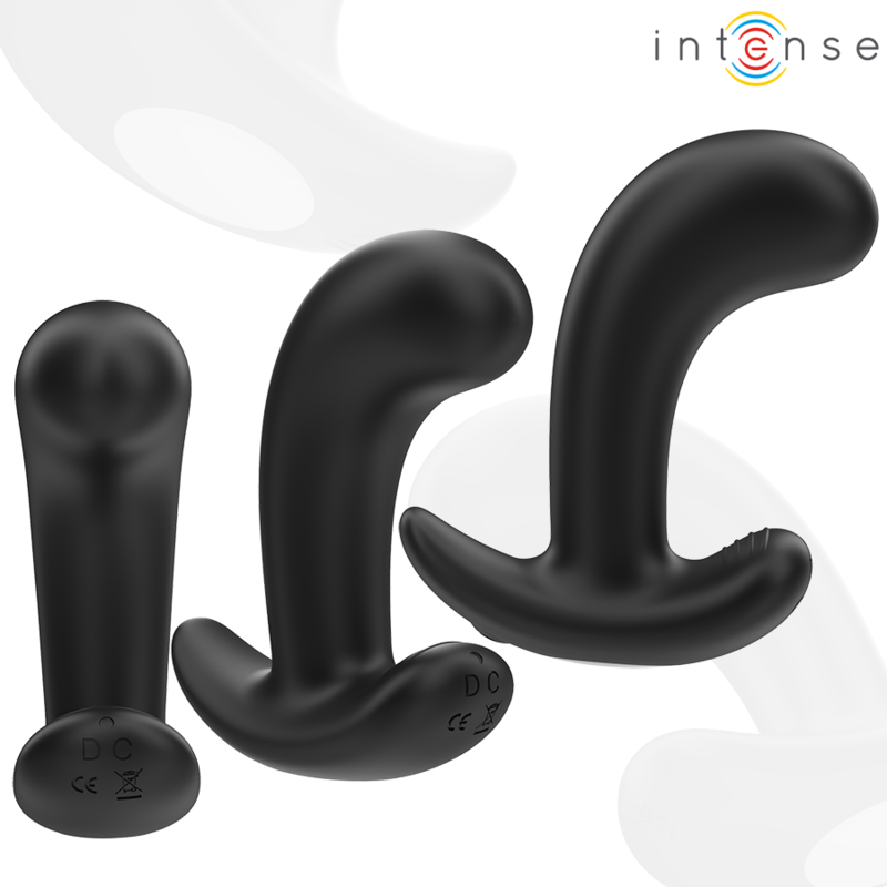 INTENSE - CHANDLER ANAL PLUG 10 VIBRATIONEN SCHWARZ FERNBEDIENUNG – Bild 4